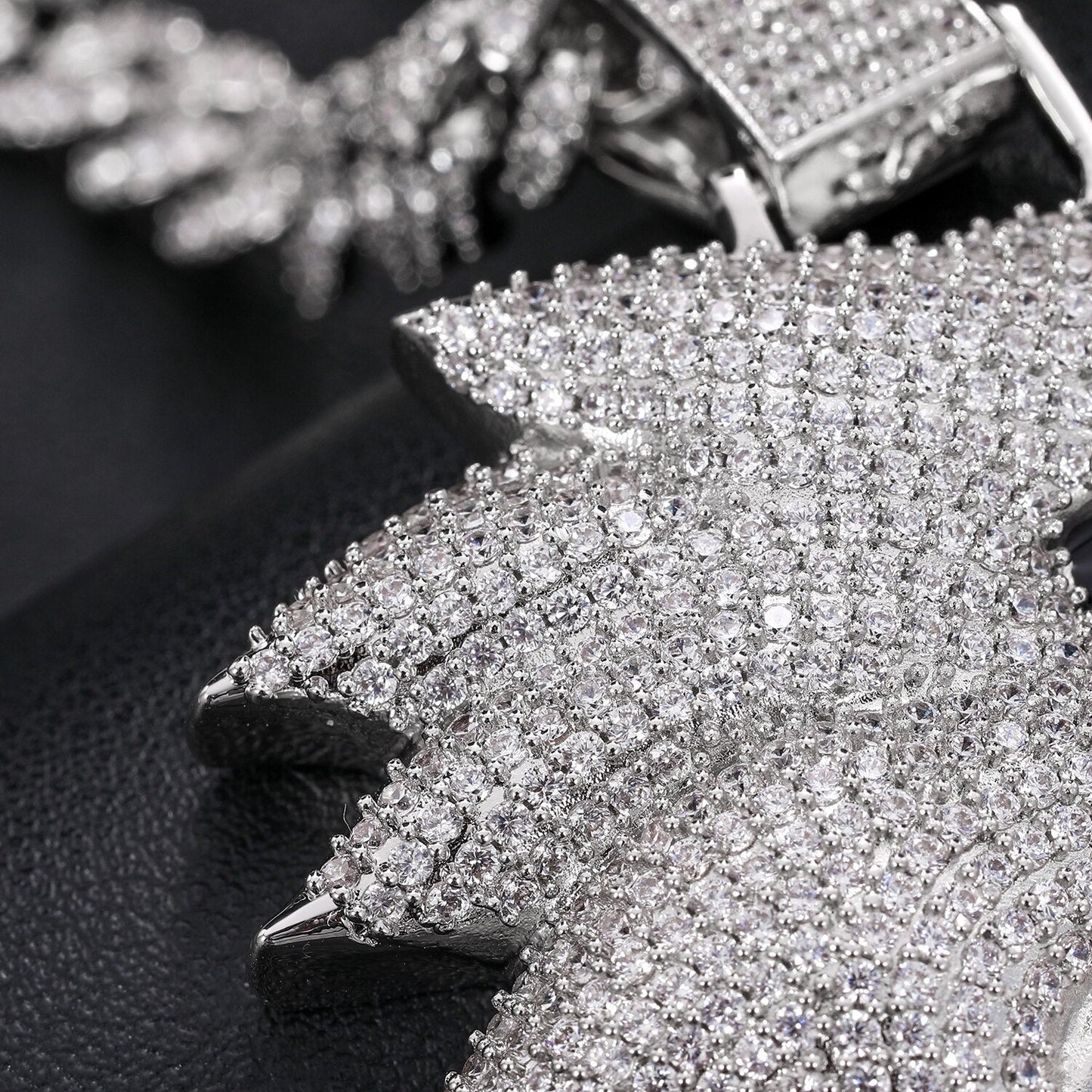 S925 Moissanite Hellcat Pendant