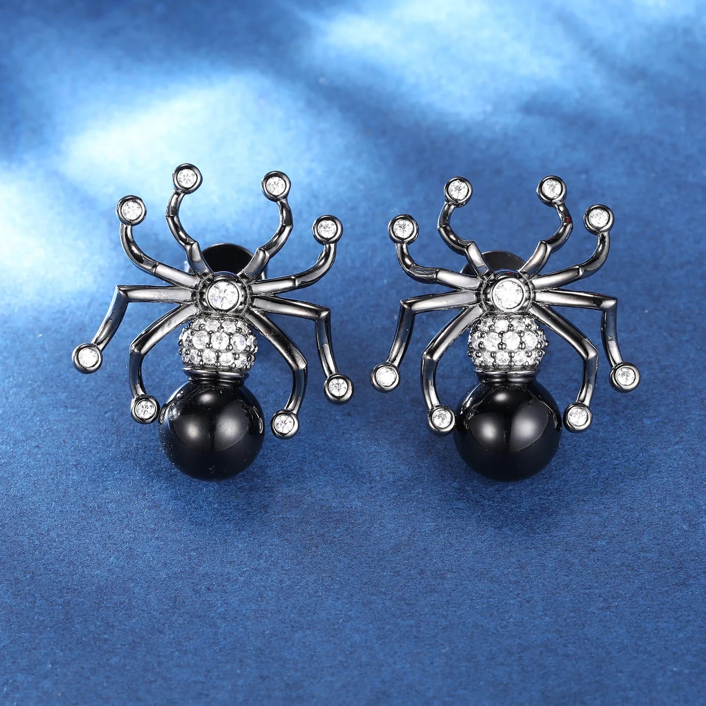 S925 Moissanite Spider Earrings