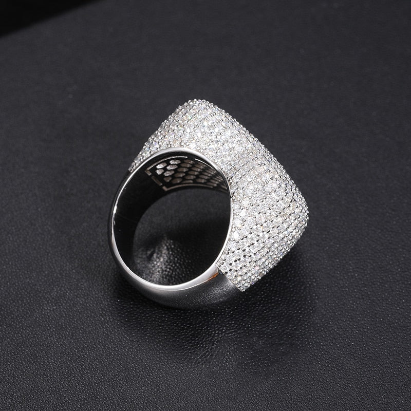 S925 Moissanite Heart Ring