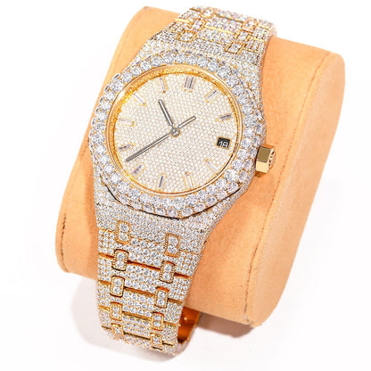 S925 VVS1 Moissanite Presidential Watch